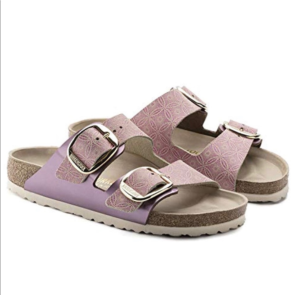 Birkenstock Arizona “Big Buckle” Ceramic Rose
